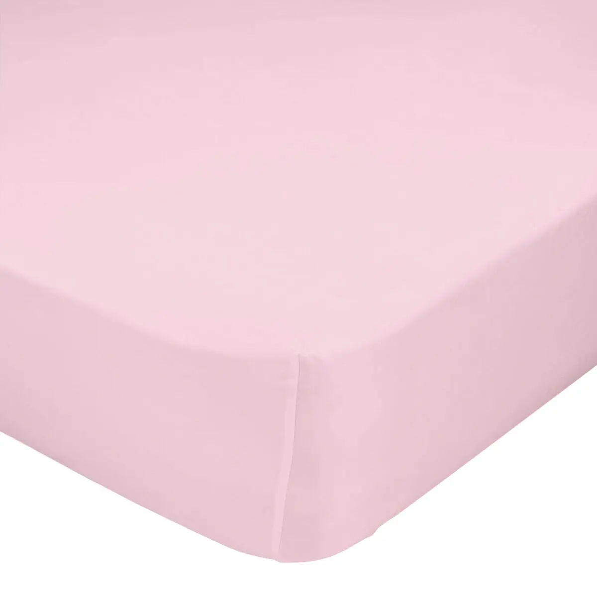 Lenzuolo con angoli HappyFriday BASIC KIDS Rosa chiaro 105 x 200 x 32 cm