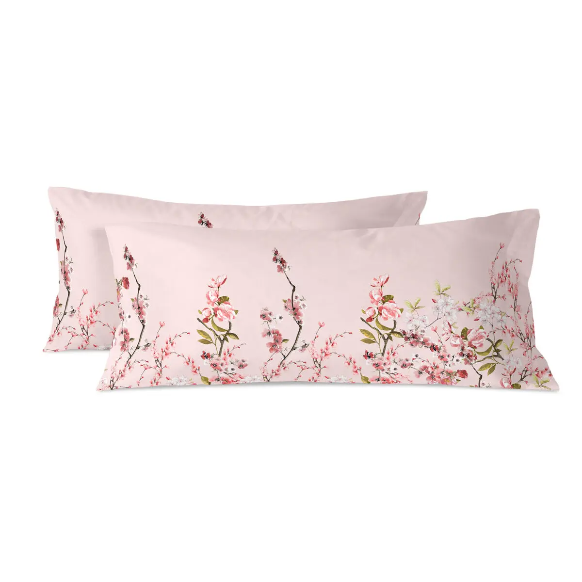 Federa HappyFriday Chinoiserie rose Multicolore 45 x 110 cm (2 Unità)