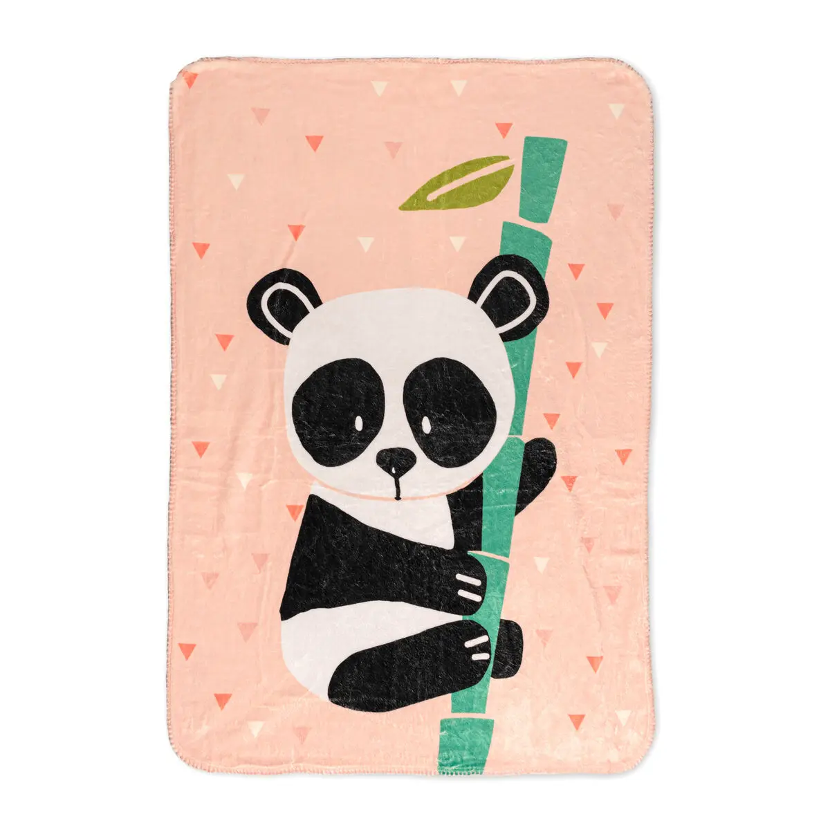 Coperta HappyFriday Moshi Moshi Panda Garden Multicolore Microfibra 110 x 140 cm