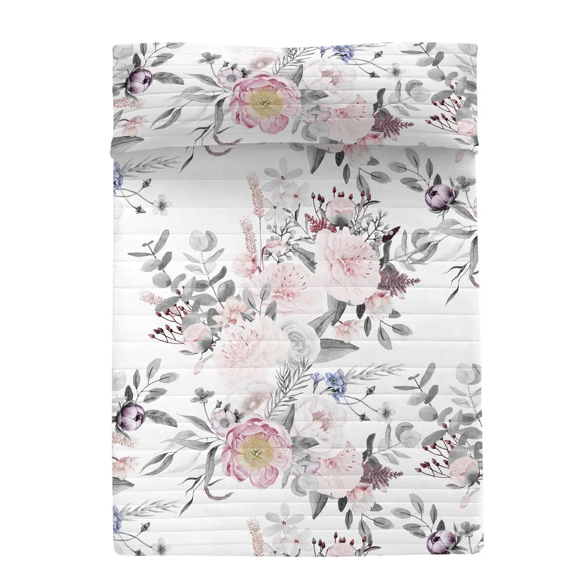 Trapunta HappyFriday HF Delicate bouquet Multicolore 180 x 260 cm