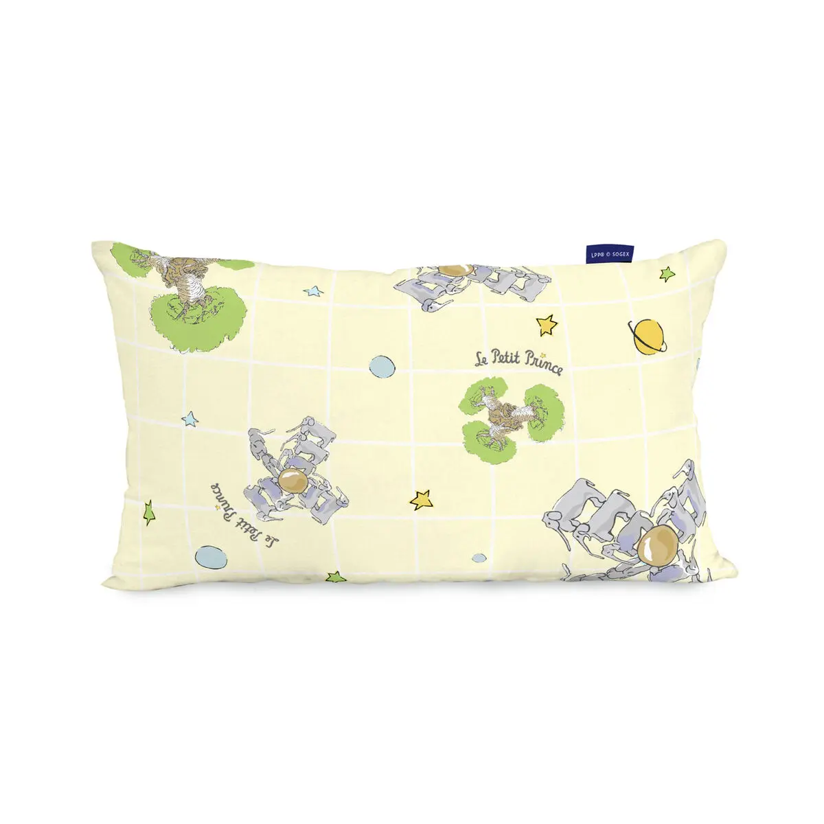 Fodera per cuscino HappyFriday Le Petit Prince Imagination Multicolore 50 x 30 cm