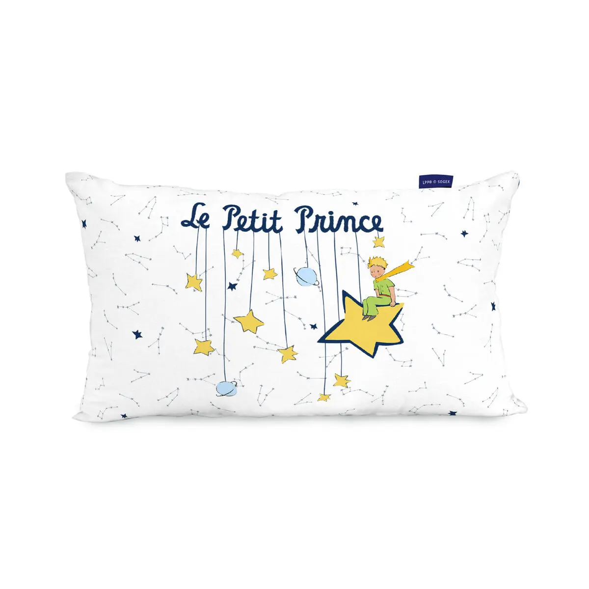 Fodera per cuscino HappyFriday Le Petit Prince La nuit Multicolore 50 x 30 cm