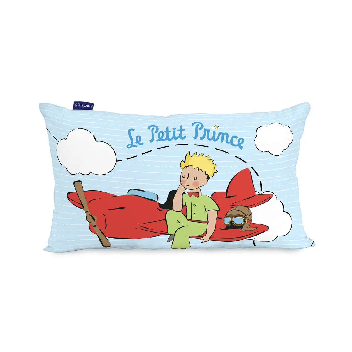 Fodera per cuscino HappyFriday Le Petit Prince Voyageur Multicolore 50 x 30 cm