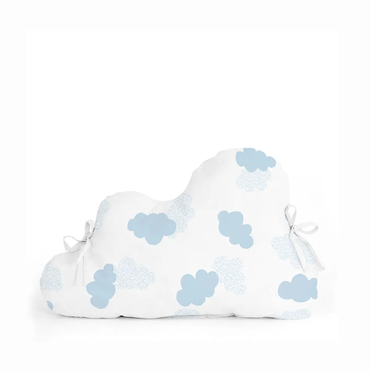 Paracolpi per culla HappyFriday Basic Kids Clouds Azzurro 60 x 40 cm