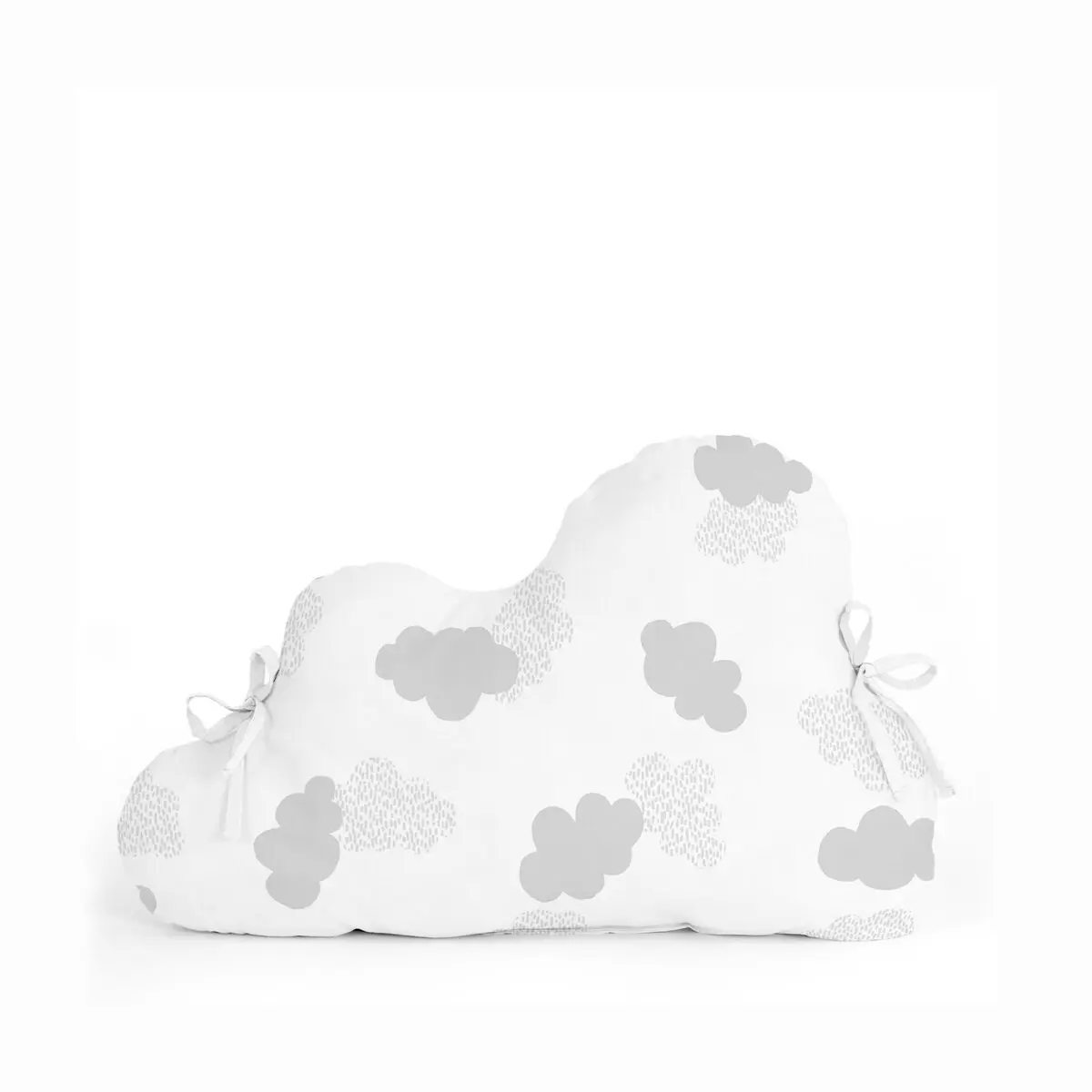 Paracolpi per culla HappyFriday Basic Kids Clouds Grigio 60 x 40 cm