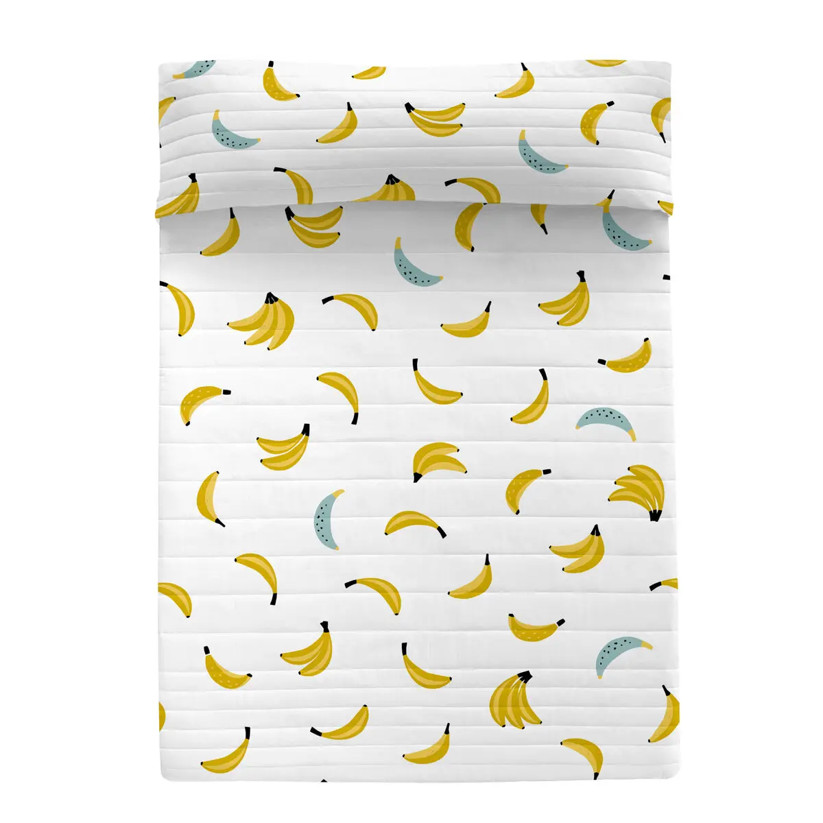 Trapunta HappyFriday Aware Multicolore Banane 270 x 260 cm