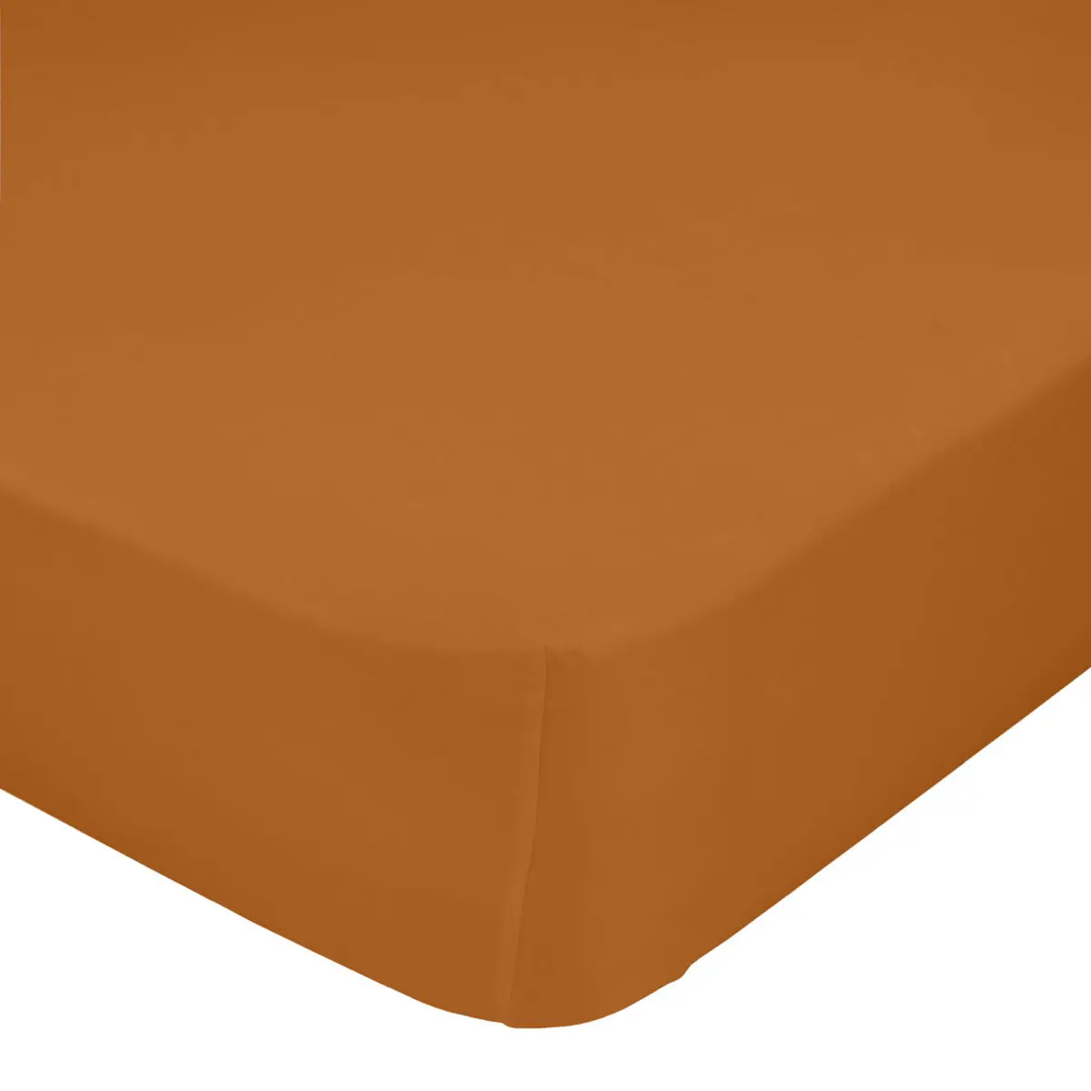 Lenzuolo con angoli HappyFriday BASIC Terracotta 200 x 200 x 32 cm