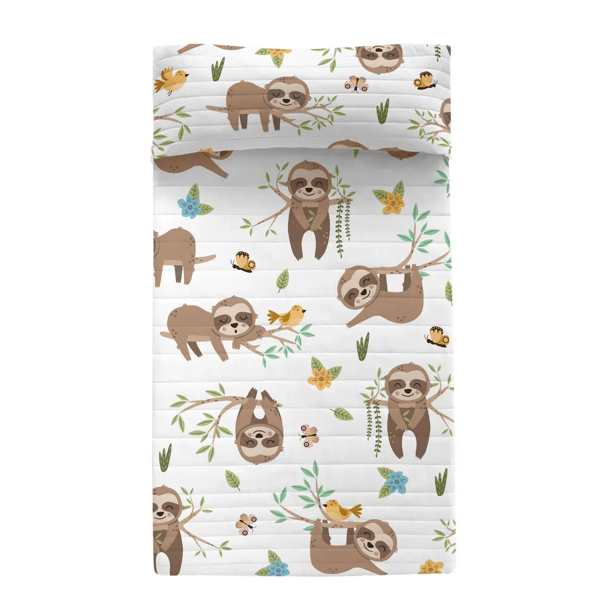 Trapunta HappyFriday Moshi Moshi Multicolore 180 x 260 cm Orso bradipo