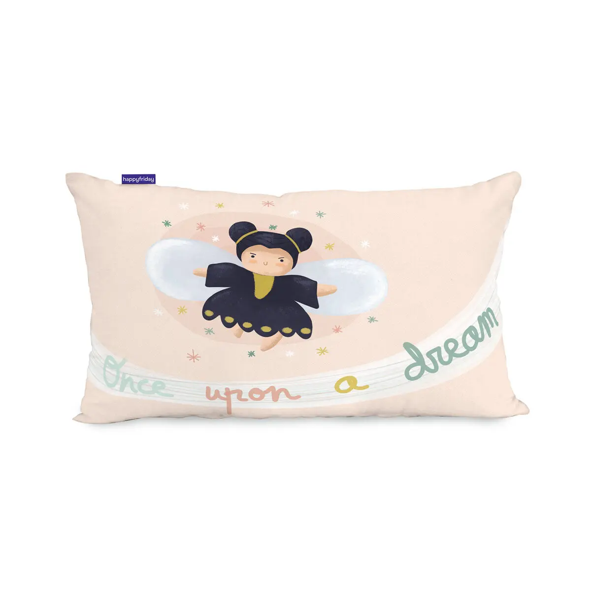 Fodera per cuscino HappyFriday Mr Fox Dreaming Multicolore 50 x 30 cm