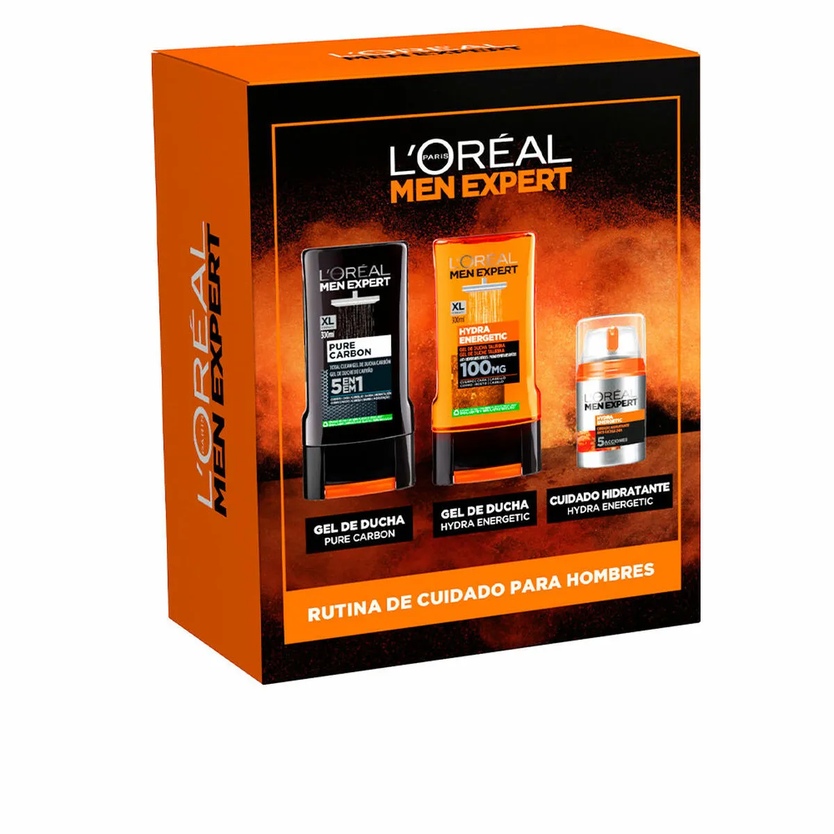 Set Cosmetica L'Oreal Make Up Men Expert Cura giornaliera 3 Pezzi