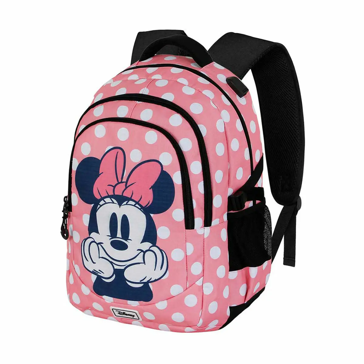 Zaino Scuola Minnie Mouse Karactermania Rosa 34 x 21 x 46 cm