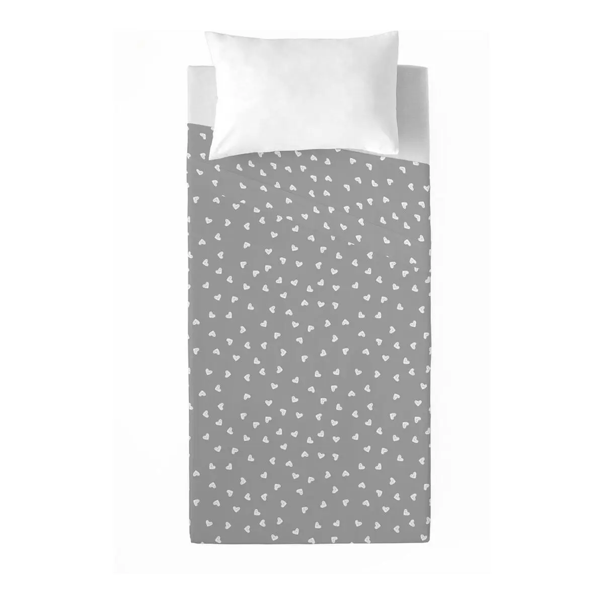 Lenzuolo Superiore Popcorn Love Dots 160 x 270 cm (Singolo)