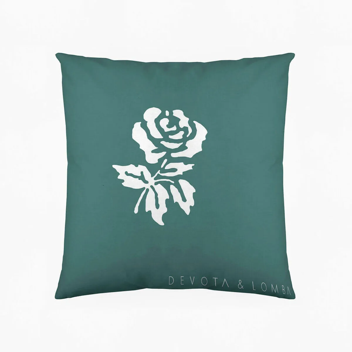 Fodera per cuscino Roses Green Devota & Lomba (60 x 60 cm)