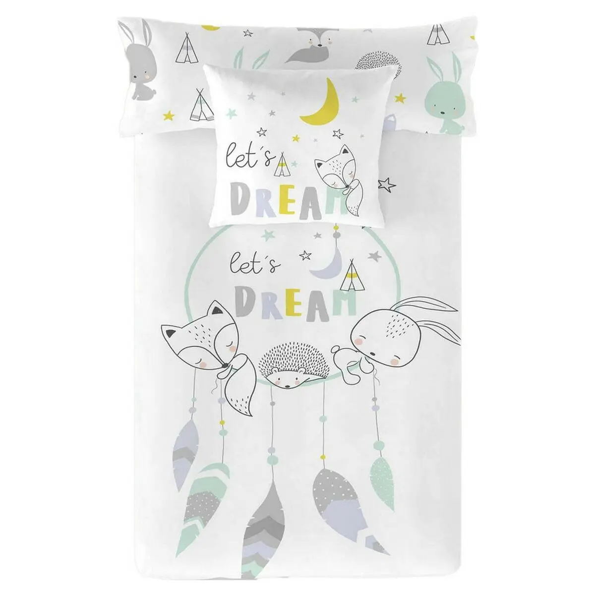 Copripiumino Cool Kids Let'S Dream Reversibile Singolo (150 x 220 cm)