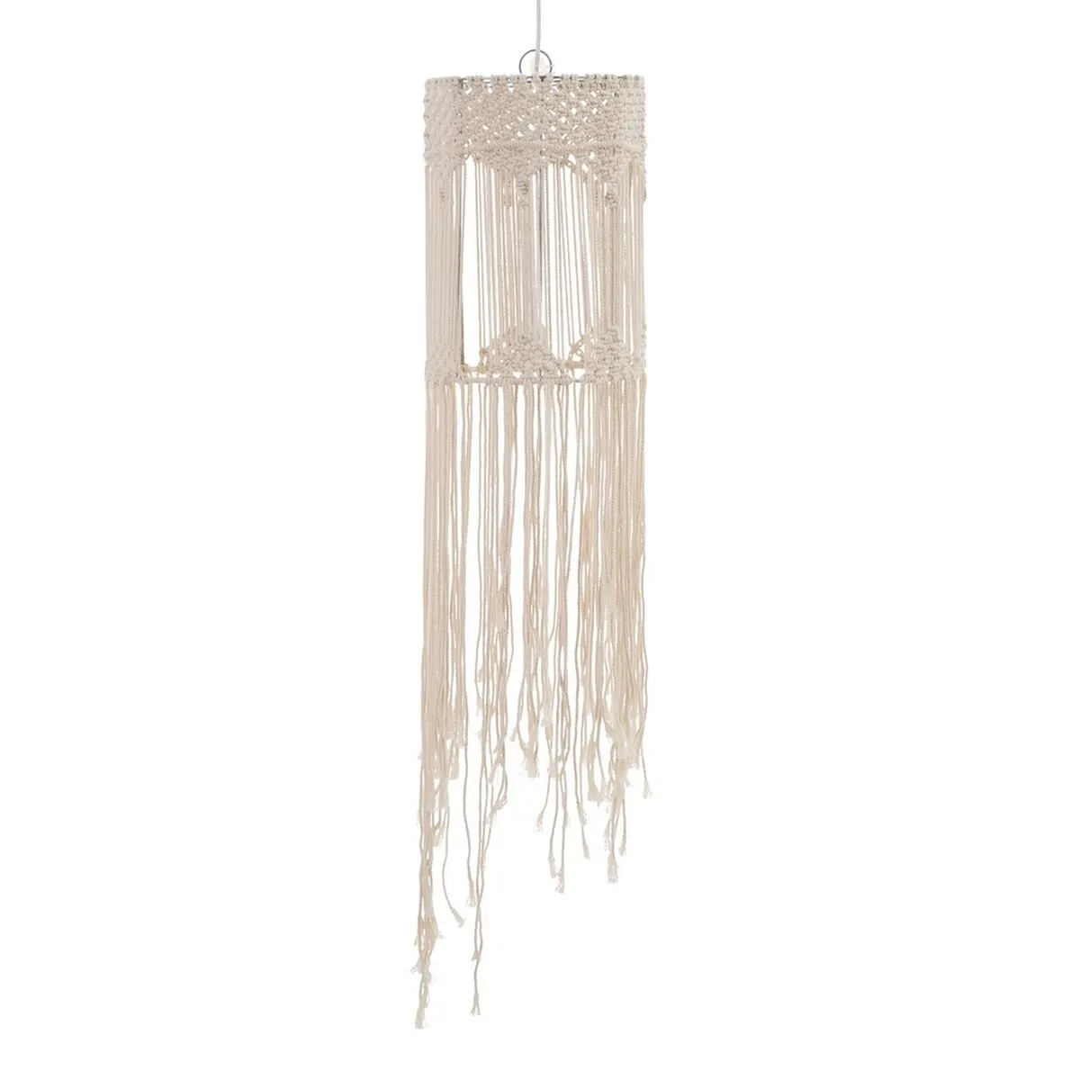 Lampadario 25 x 25 x 150 cm Beige