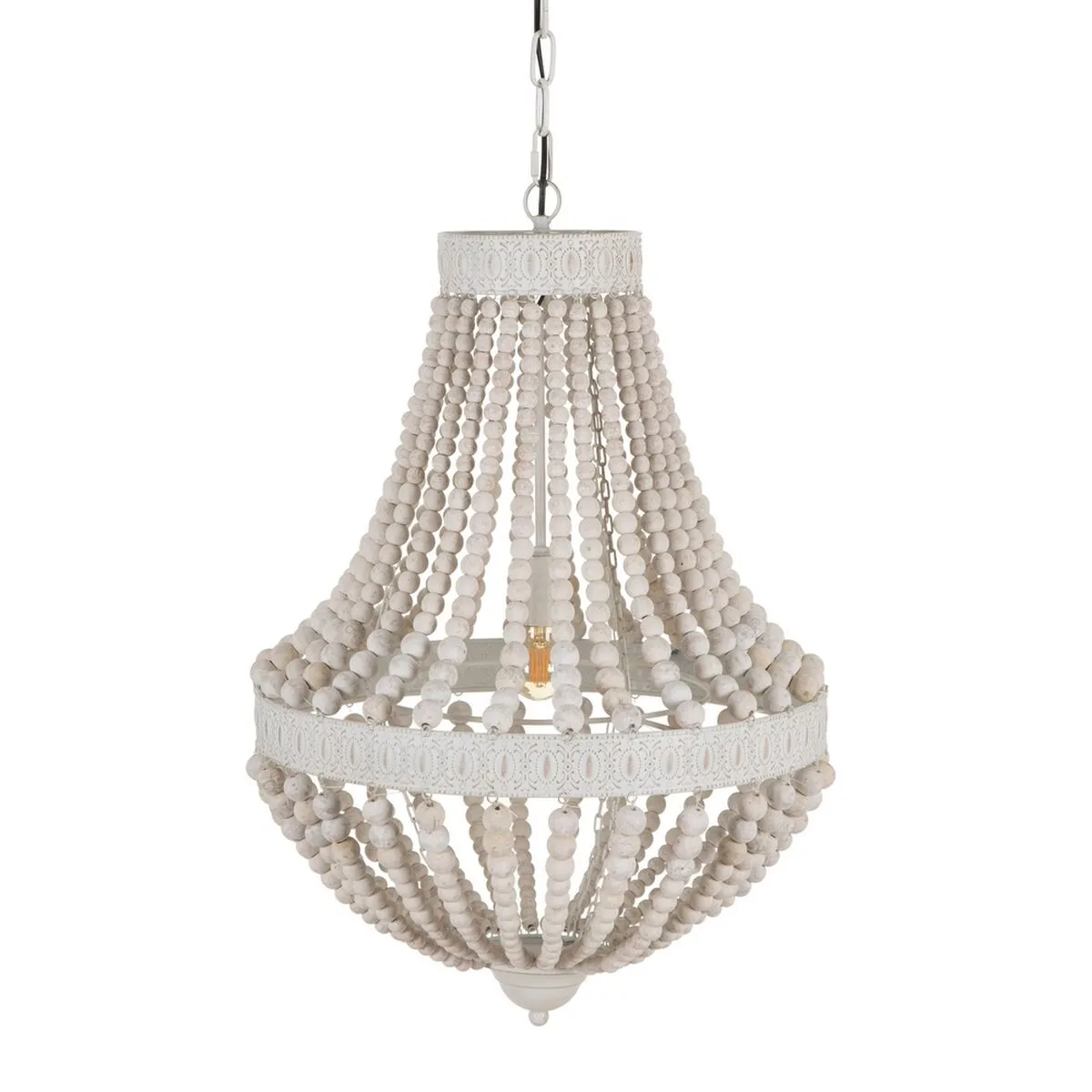 Lampadario Bianco 220-240 V 49,3 x 49,3 x 72 cm