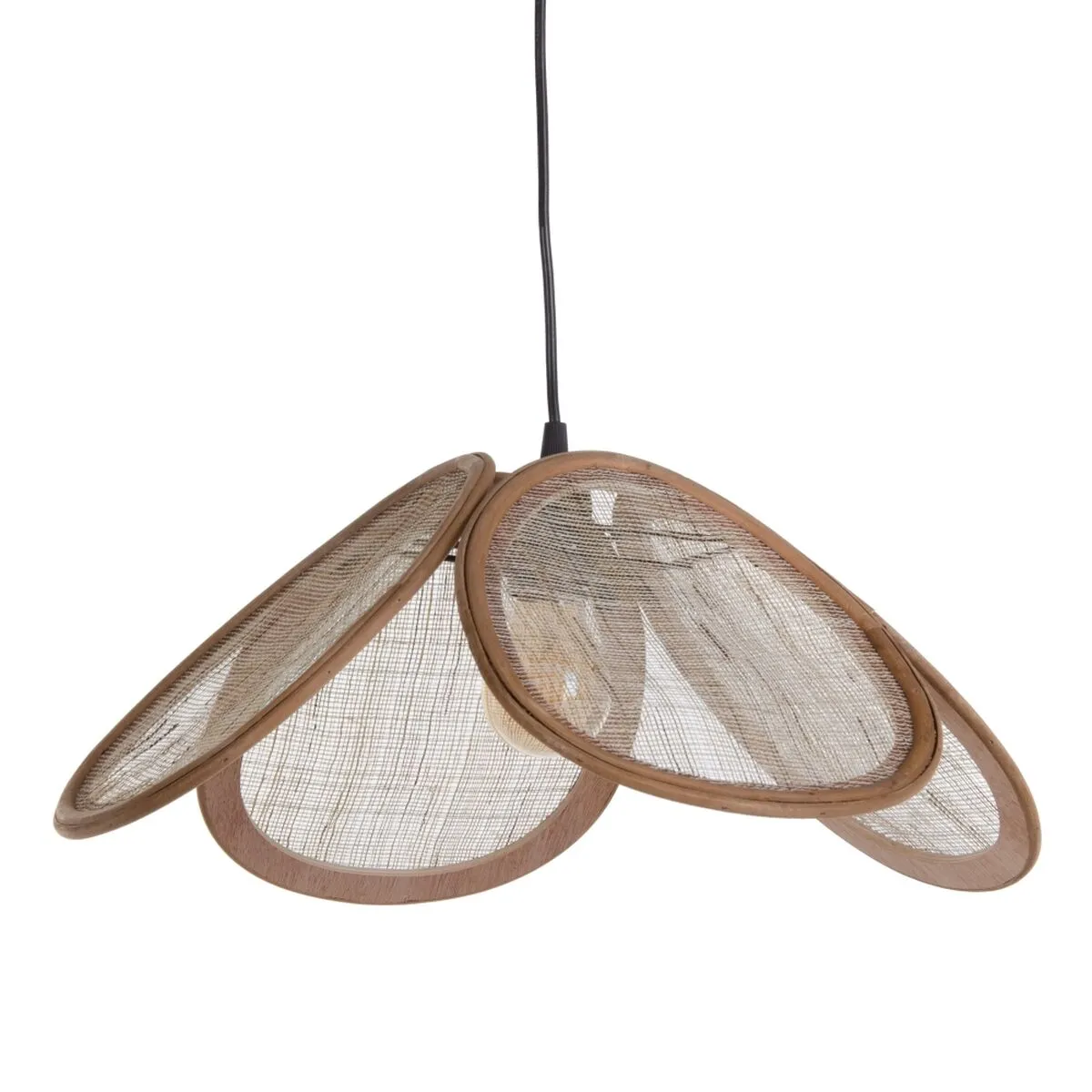 Lampadario 45,5 x 45,5 x 23 cm Naturale