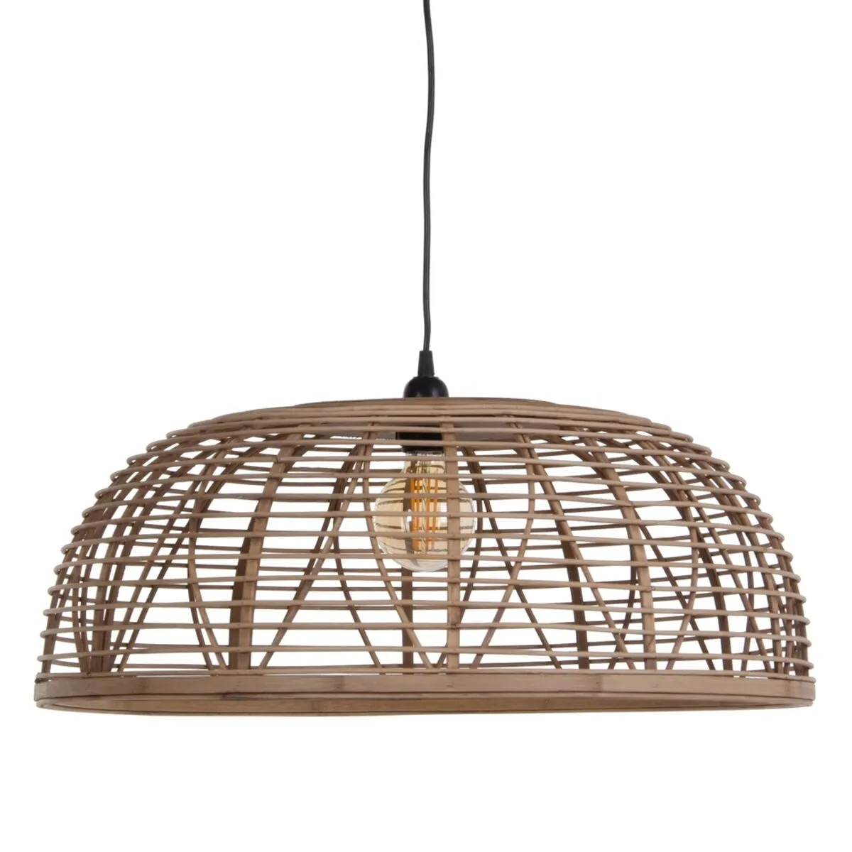 Lampadario 60 x 60 x 25,5 cm Naturale