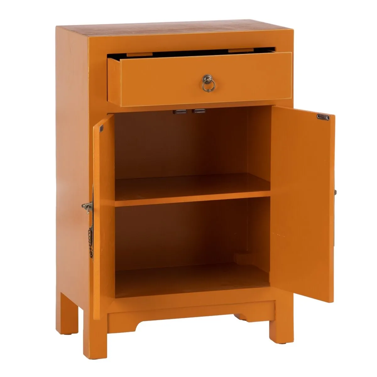 Comodino NEW ORIENTAL 45 x 26 x 69 cm Arancio DMF