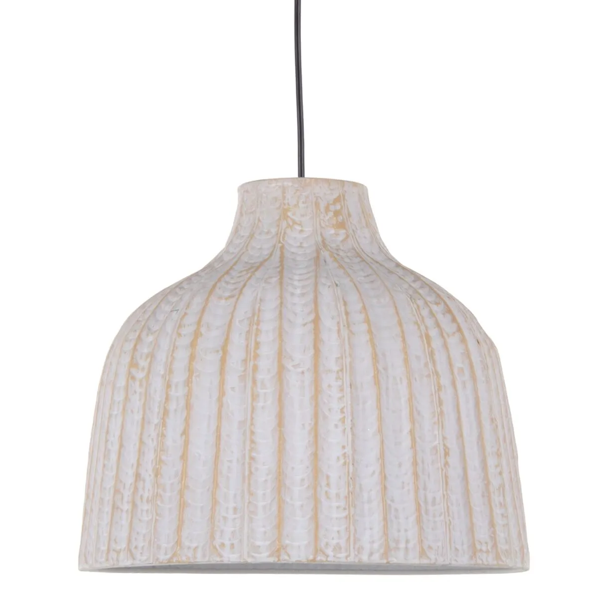 Lampadario 34,5 x 34,5 x 29 cm Metallo Bianco