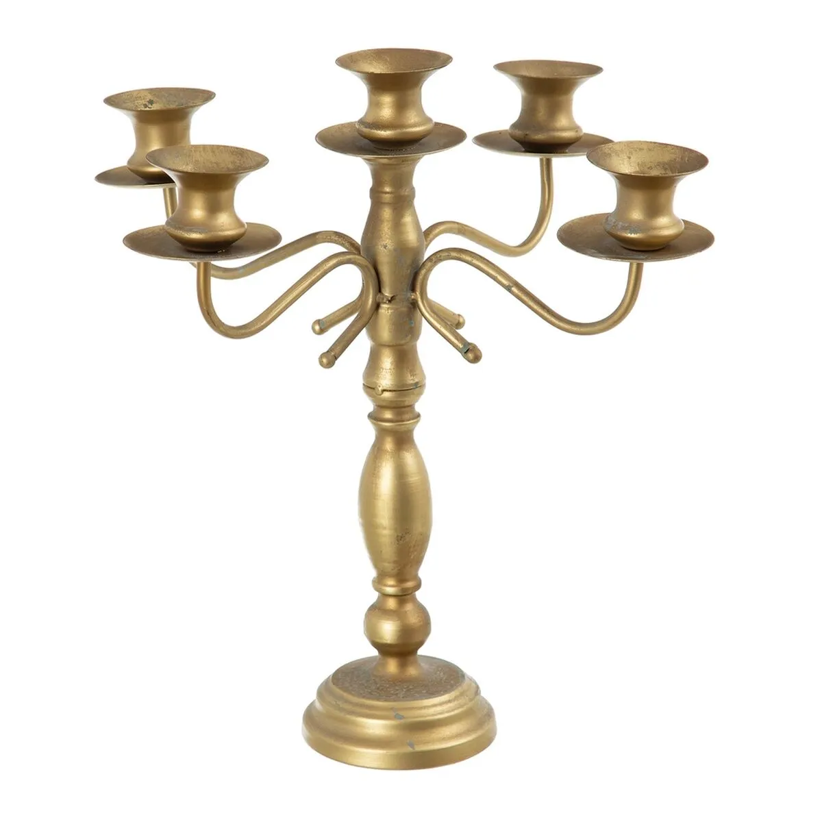 Candelabro Dorato Metallo 42 x 42 x 42 cm