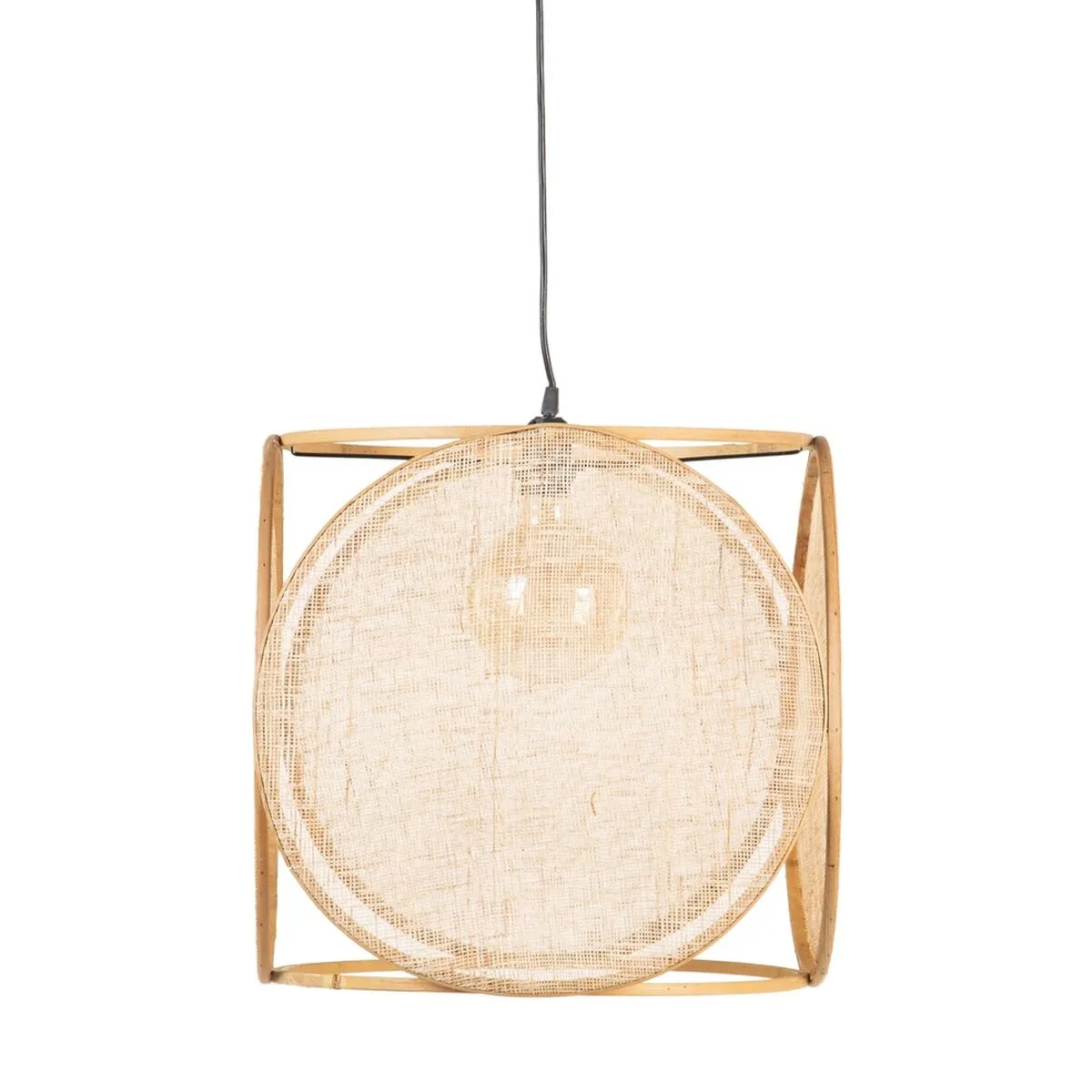 Lampadario 42 x 42 x 41 cm Naturale