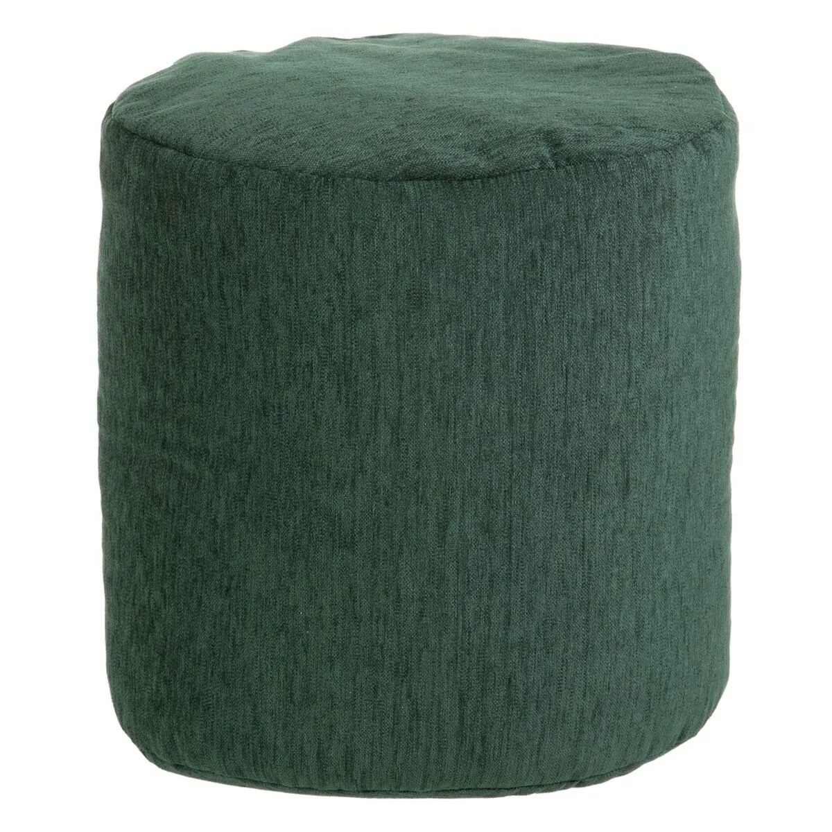 Puff Poliestere 45 x 45 x 45 cm Acrilico Verde scuro