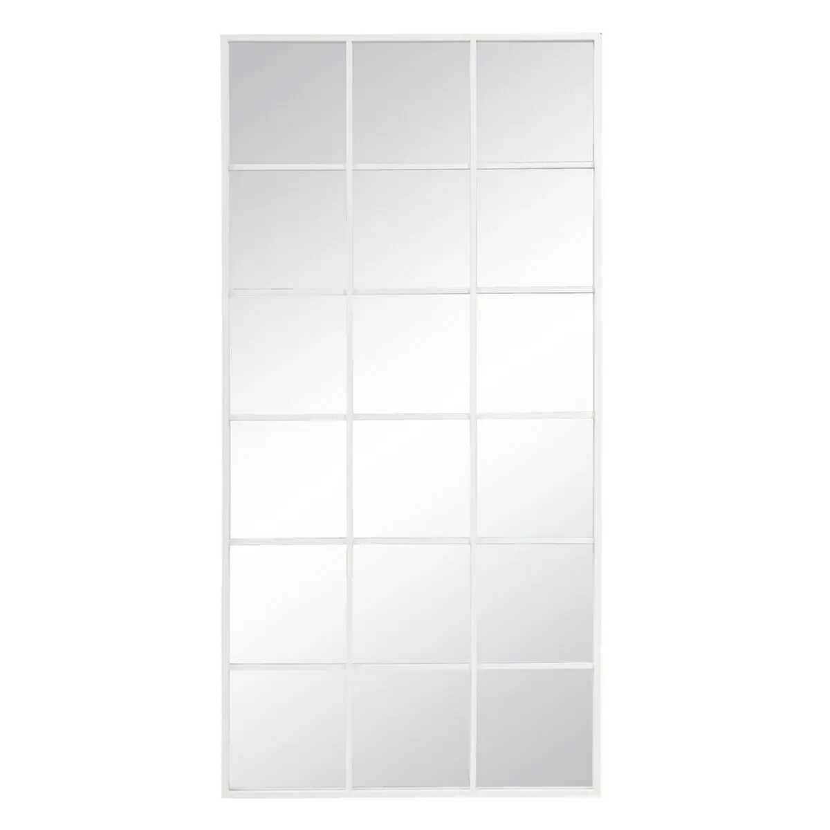 Specchio da parete Bianco Verticale Finestra 90 x 3 x 180 cm