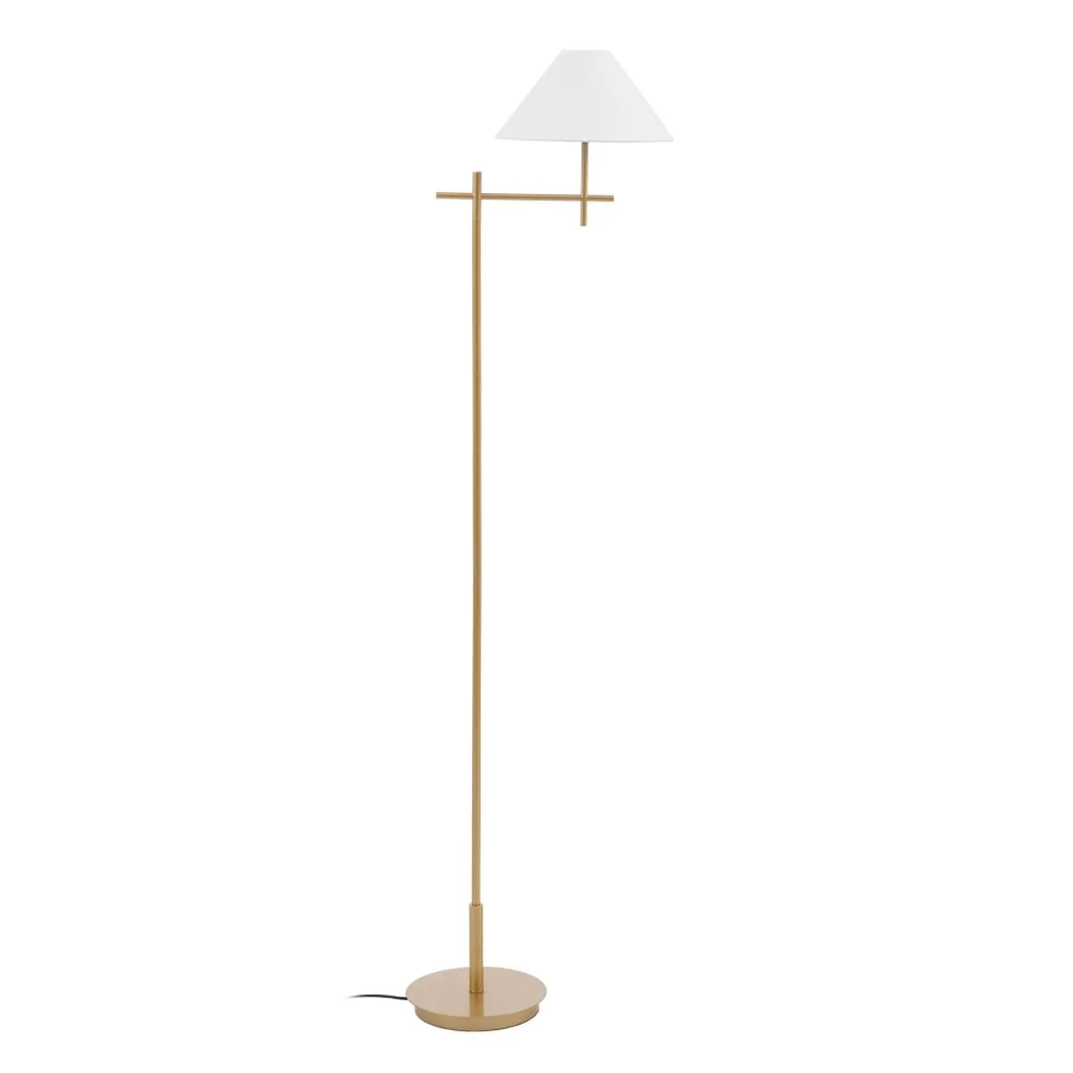 Lampada da Terra 43 x 30 x 132 cm Dorato Metallo