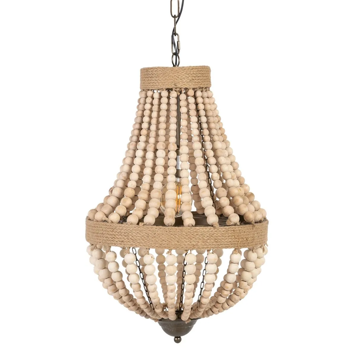 Lampadario Naturale 220-240 V 40 x 40 x 62 cm