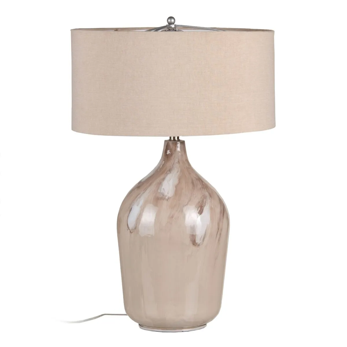 Lampada da tavolo Beige Ferro 40 W 220-240 V 45 x 45 x 66 cm