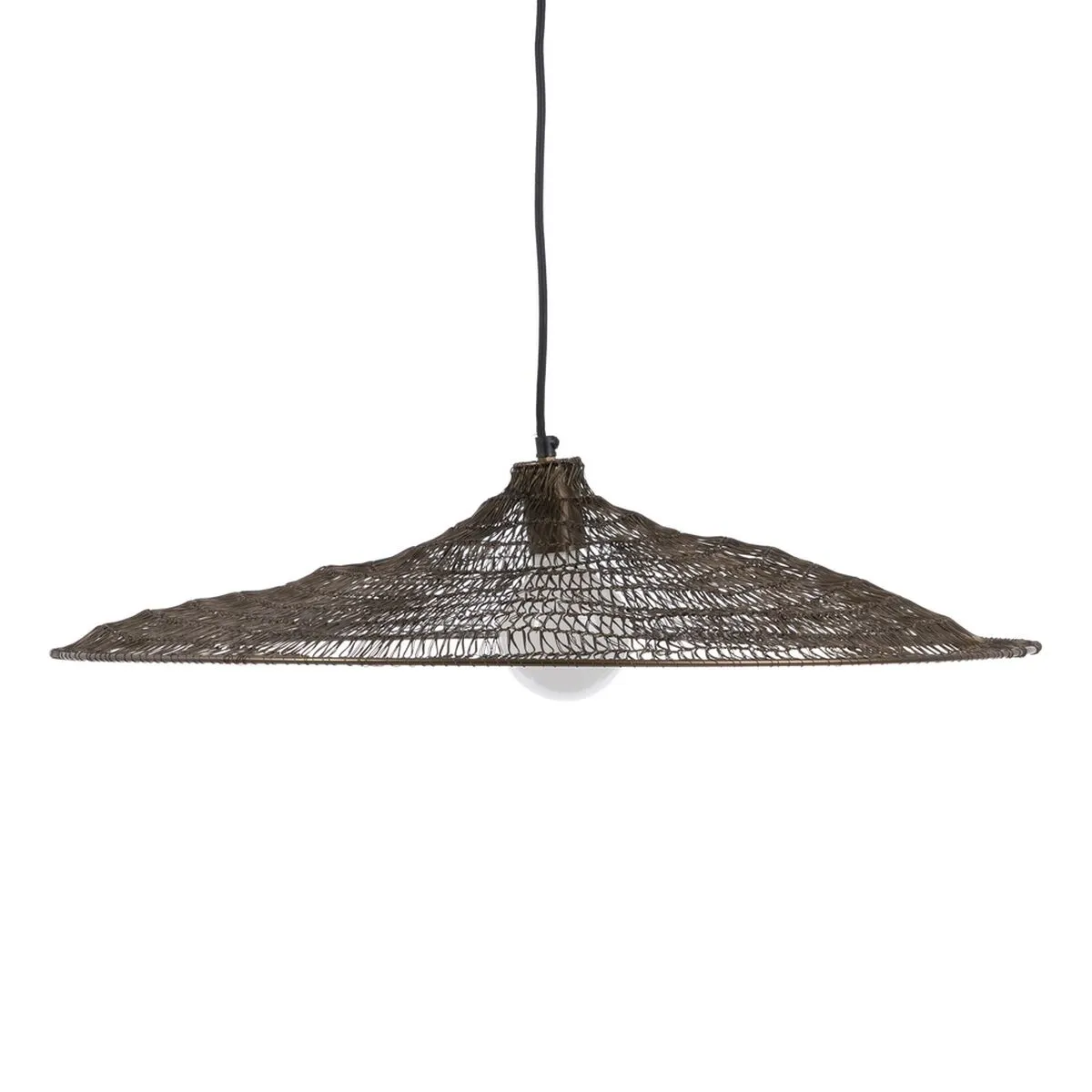 Lampadario 70 x 70 x 13 cm Dorato Metallo