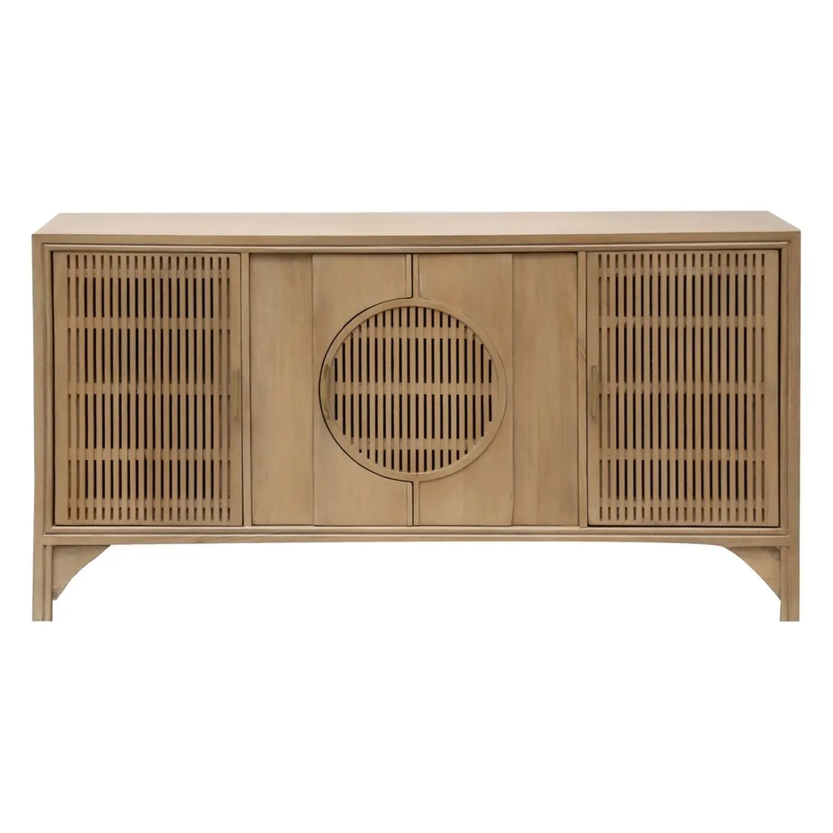 Credenza 166 x 46 x 87 cm Naturale Legno di mango