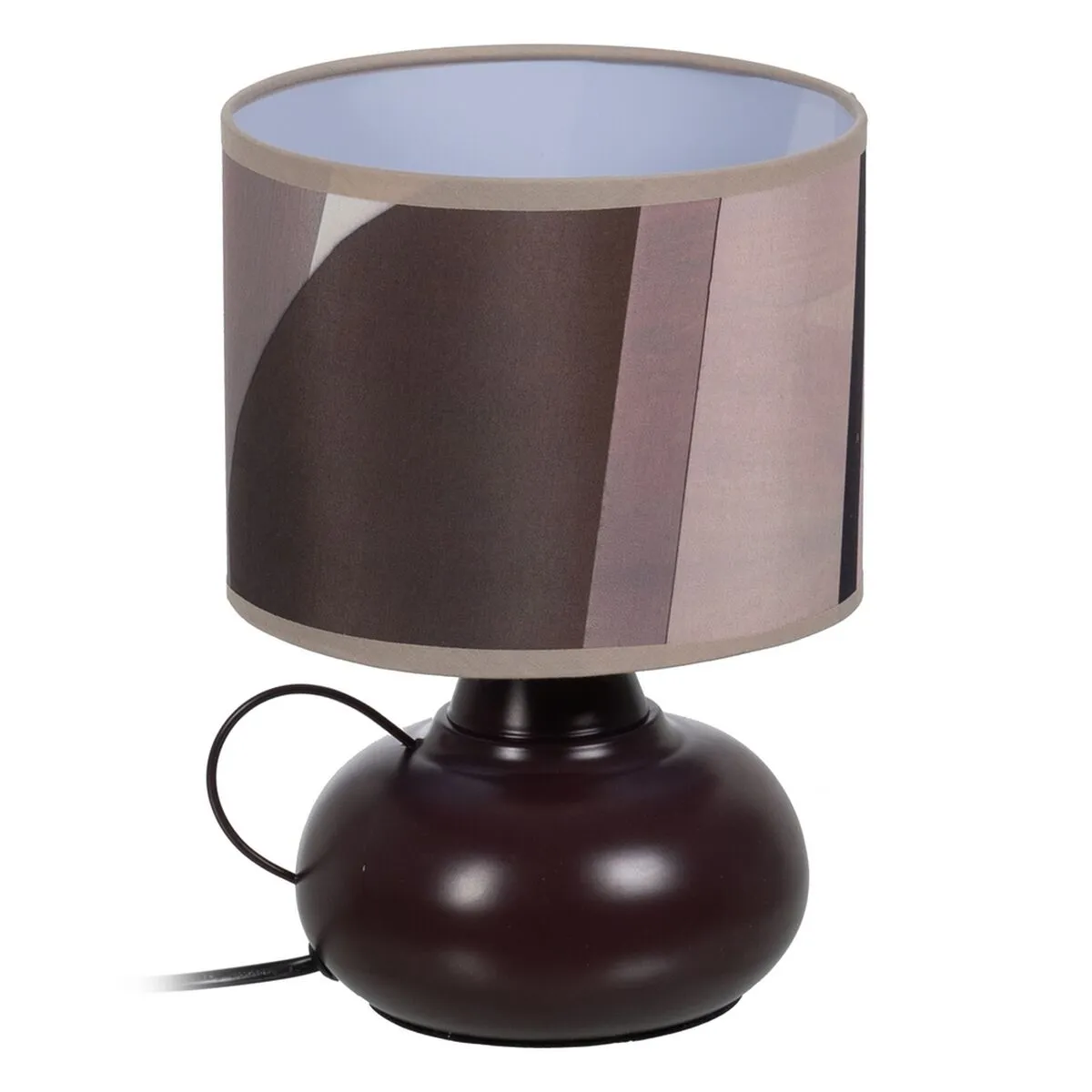 Lampada da tavolo Marrone Ferro 60 W 220-240 V 18 x 18 x 26,5 cm