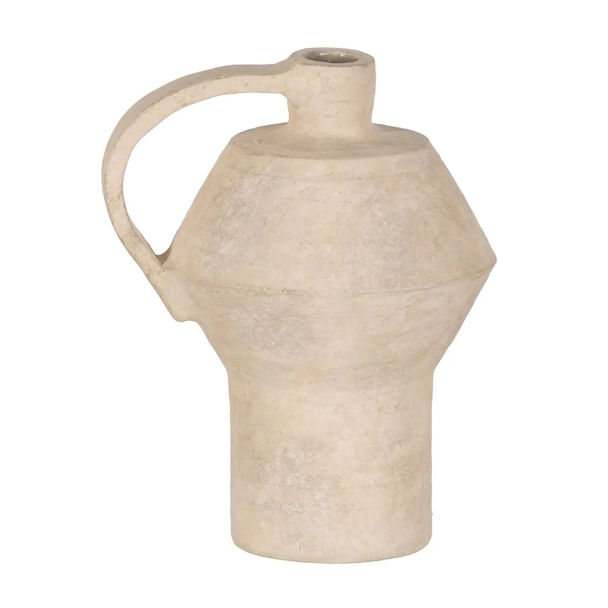 Vaso Grigio chiaro Ceramica 18 x 15 x 23 cm