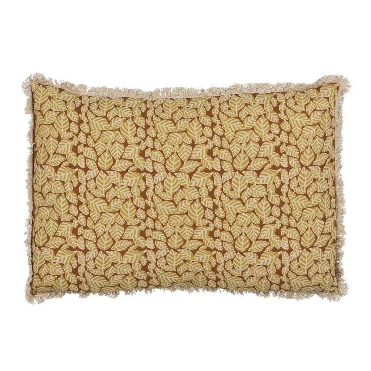 Cuscino Cotone Marrone Beige 60 x 40 cm