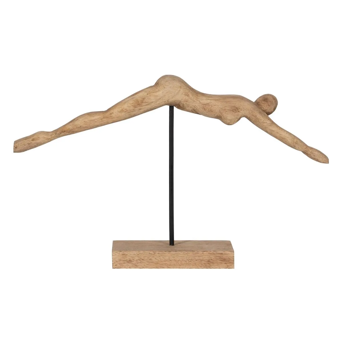 Statua Decorativa Naturale Donna 52 x 9,5 x 32 cm