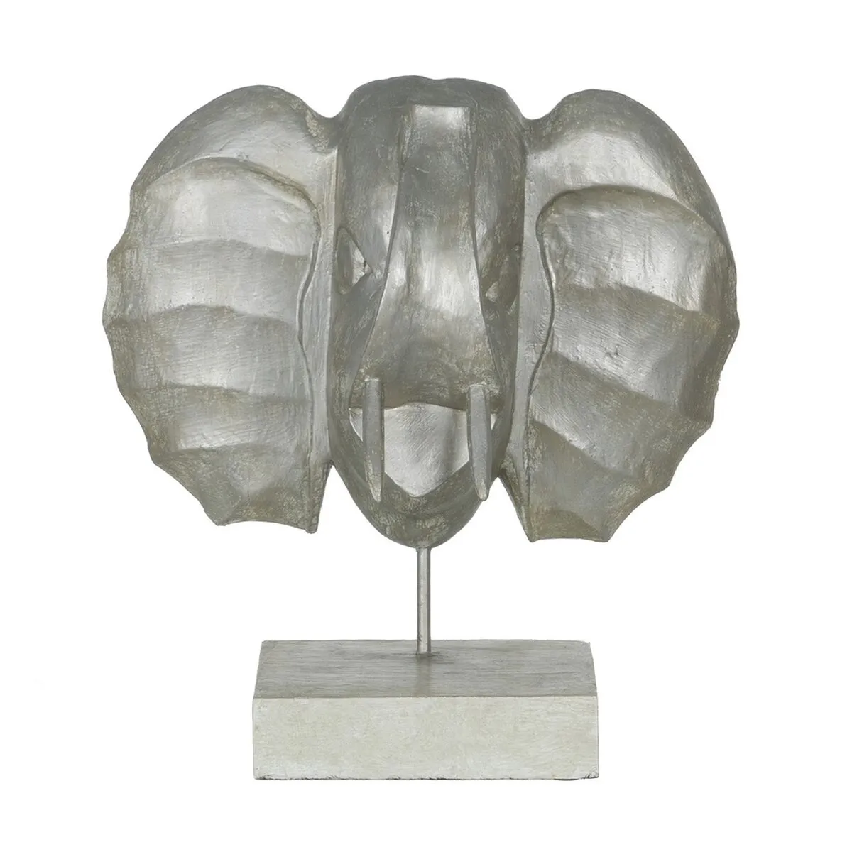 Statua Decorativa Argentato Elefante 35 x 21 x 35 cm