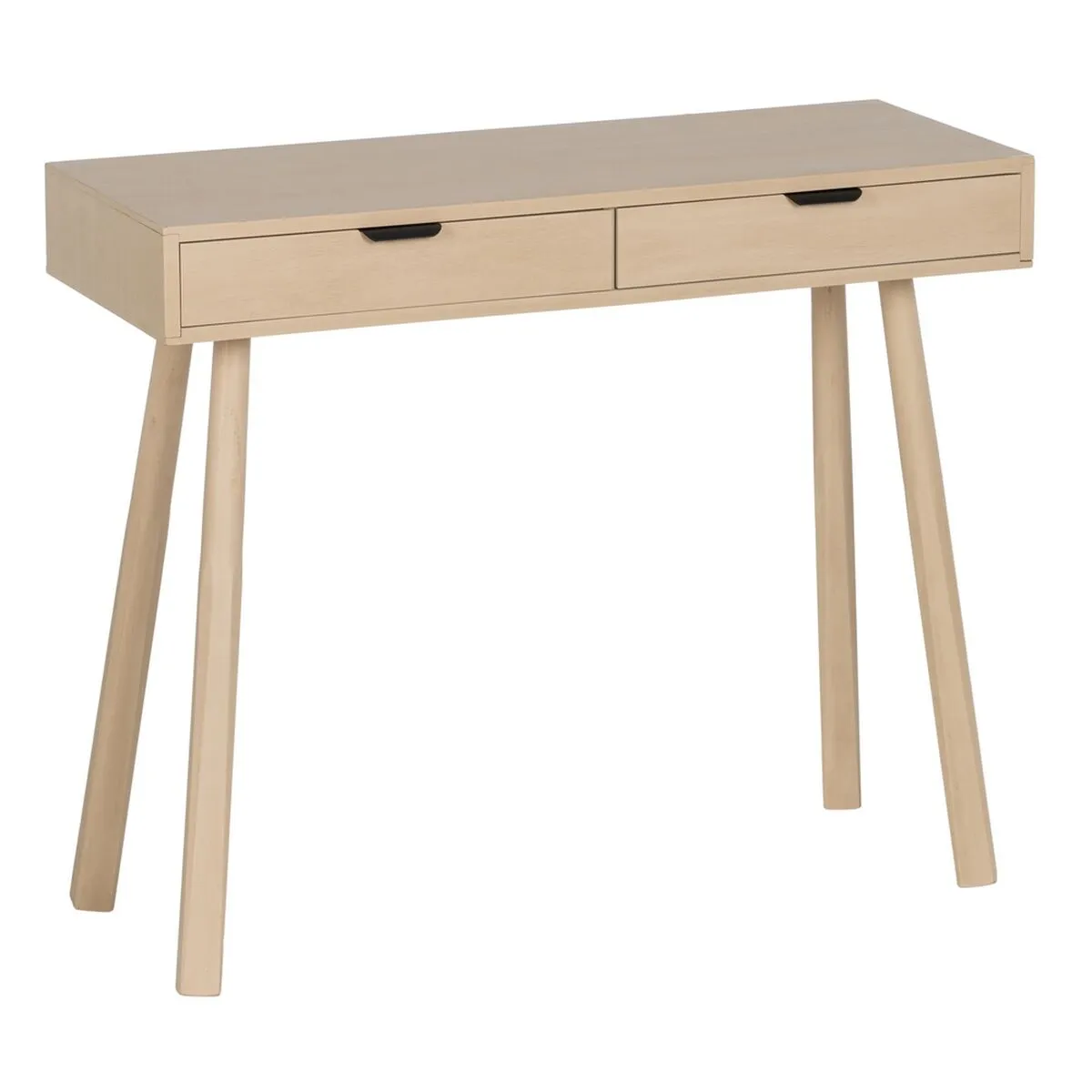 Console Naturale Legno di pino Legno MDF 90 x 35 x 75 cm