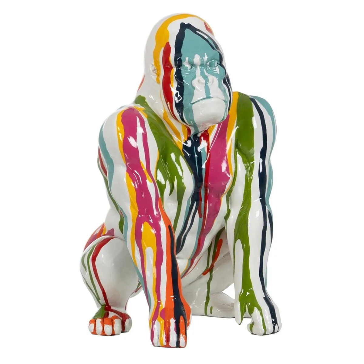 Statua Decorativa Gorilla 20,5 x 19,5 x 30,5 cm