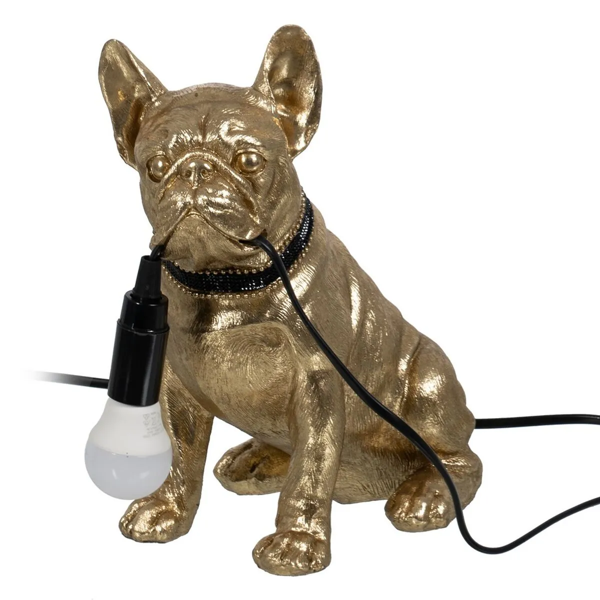 Lampada da tavolo Cane Dorato 40 W 220-240 V 25 x 15 x 29 cm