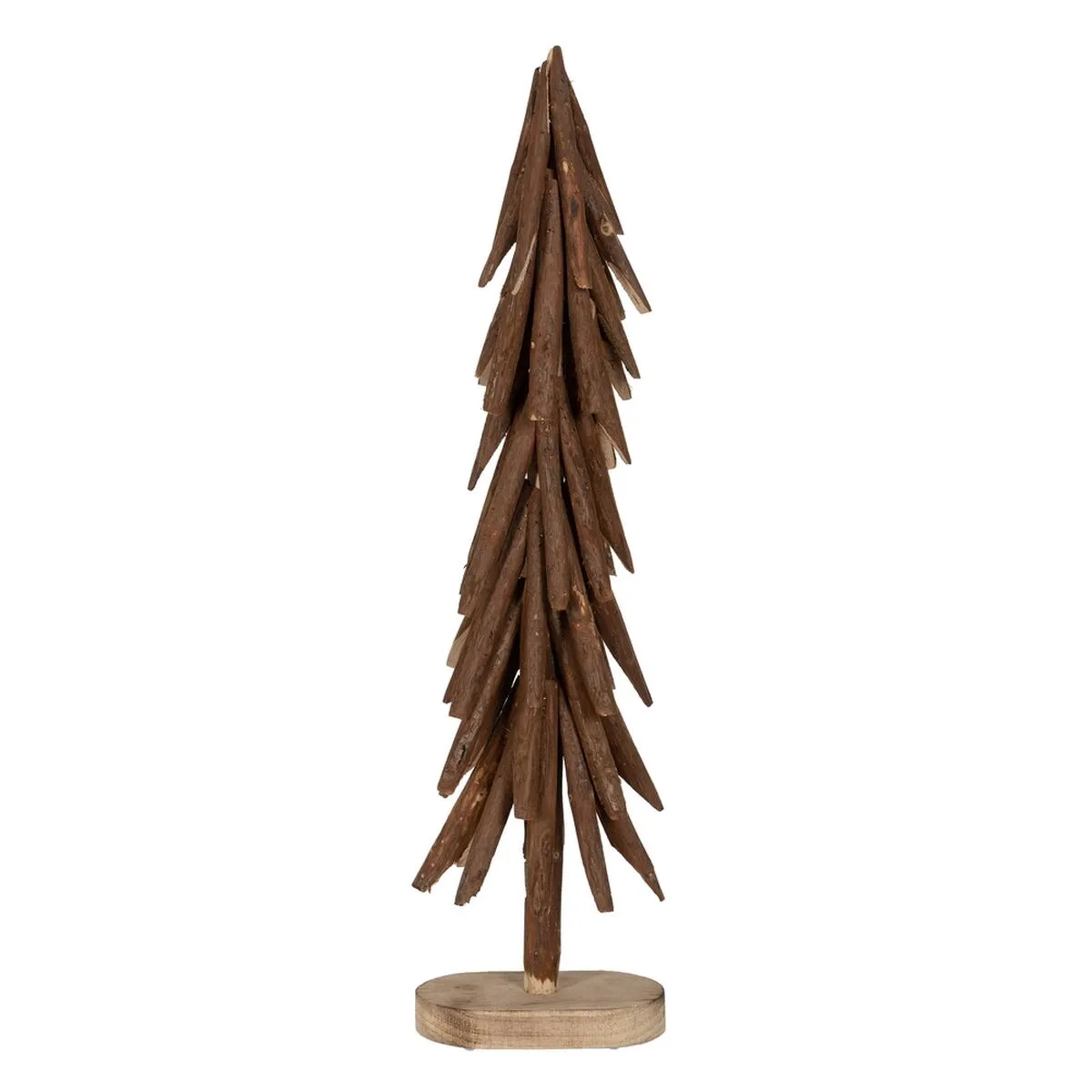 Albero di Natale Marrone Legno di paulownia 34 x 20 x 108 cm