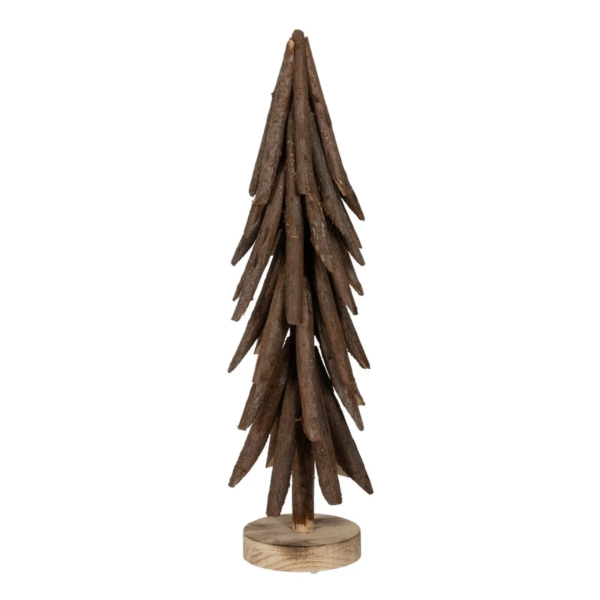 Albero di Natale Marrone Legno di paulownia 27 x 27 x 88 cm