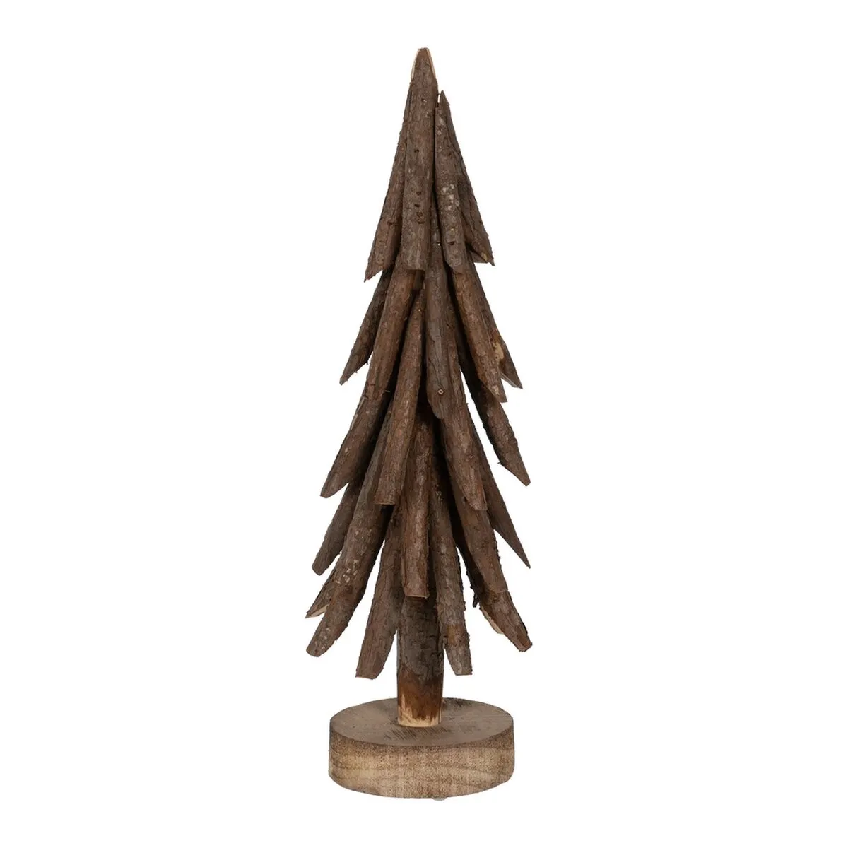 Albero di Natale Marrone Legno di paulownia 21 x 21 x 60 cm