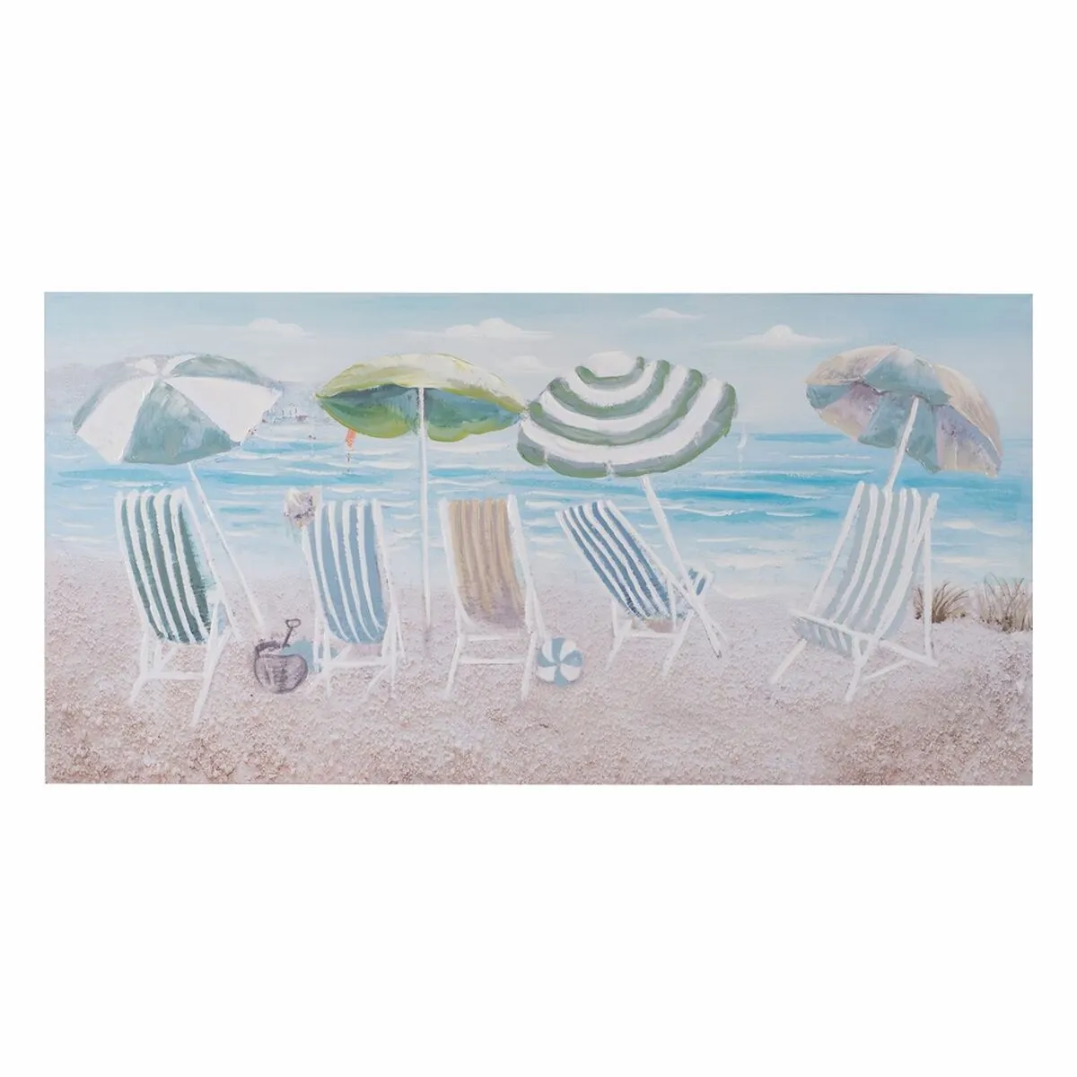 Quadro Tela Spiaggia 120 x 3,5 x 60 cm