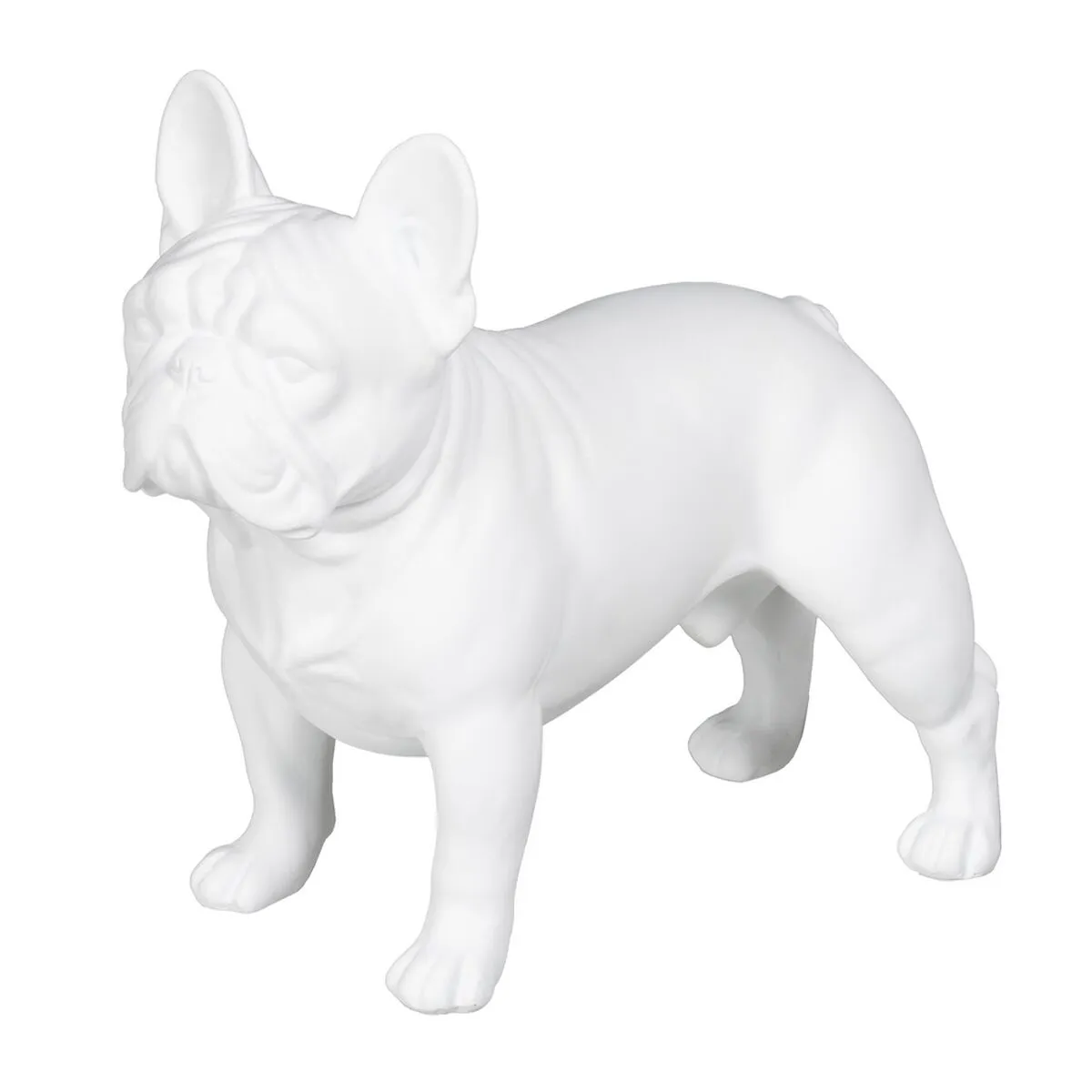 Statua Decorativa Bianco Cane 22,6 x 10,2 x 19,3 cm