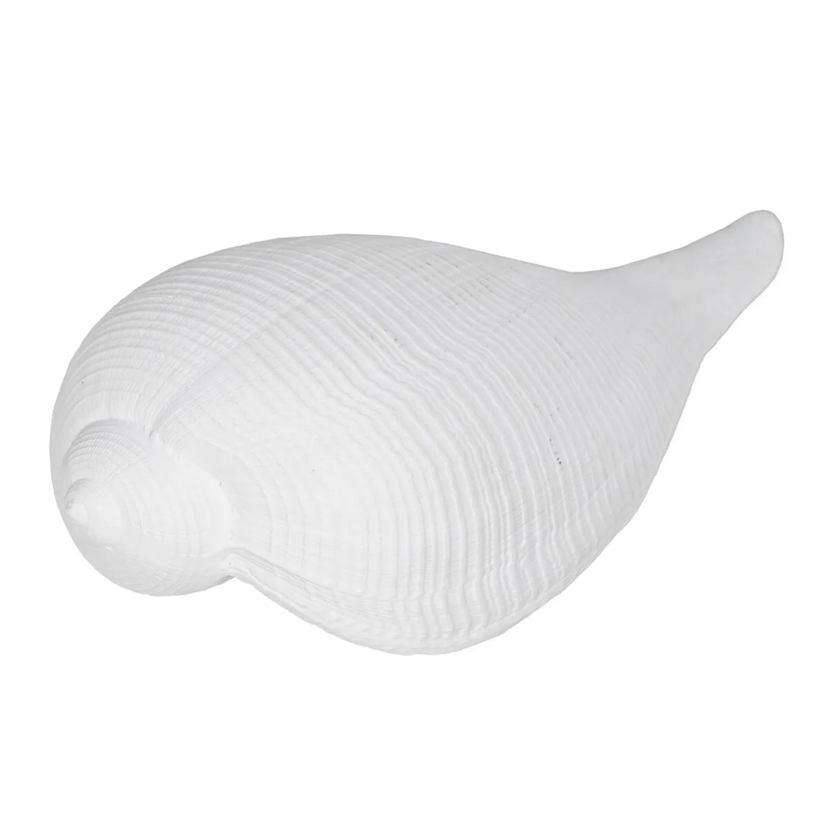 Statua Decorativa Bianco Conchiglia 15 x 7 x 5 cm