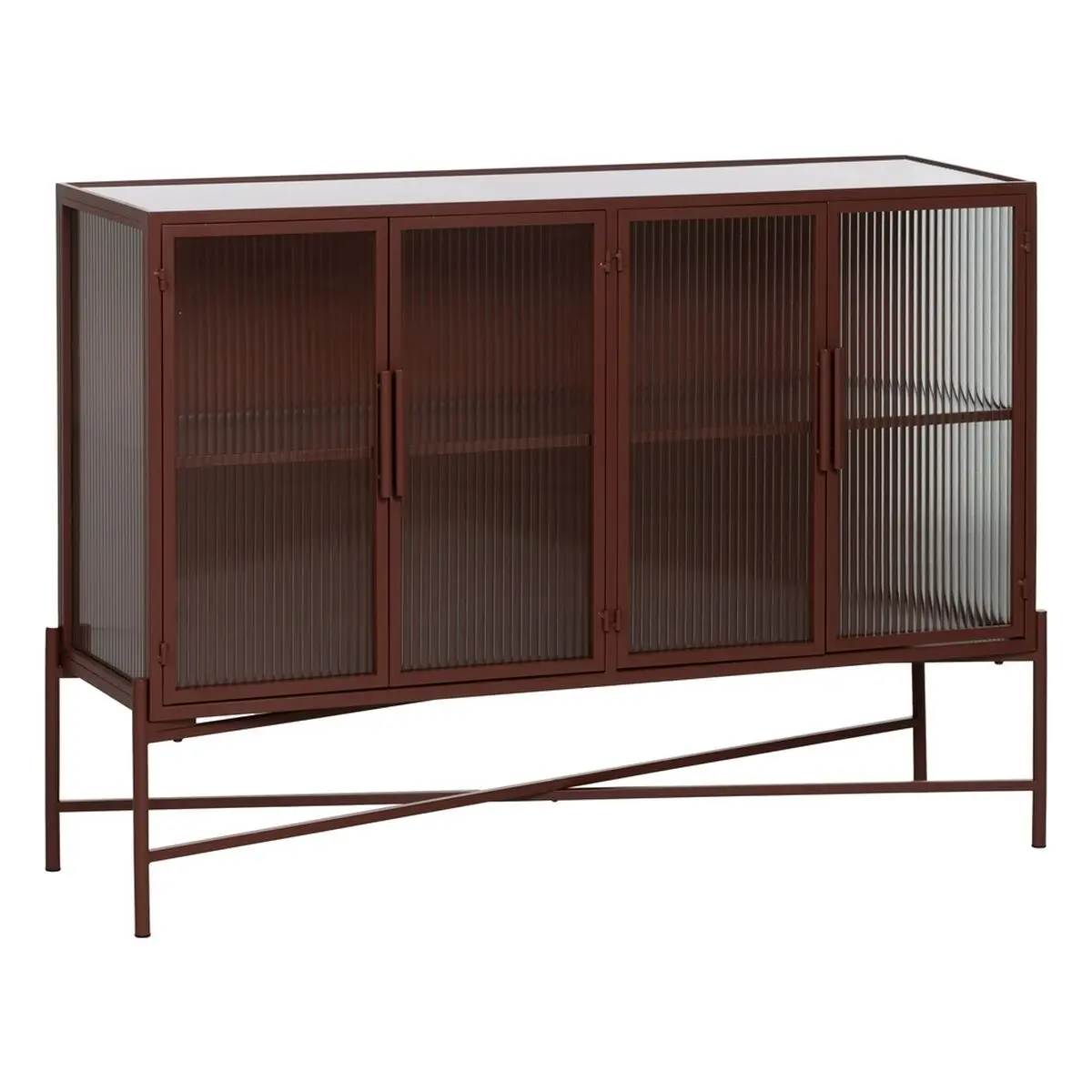 Credenza Teja Cristallo Ferro 120 x 35 x 85 cm