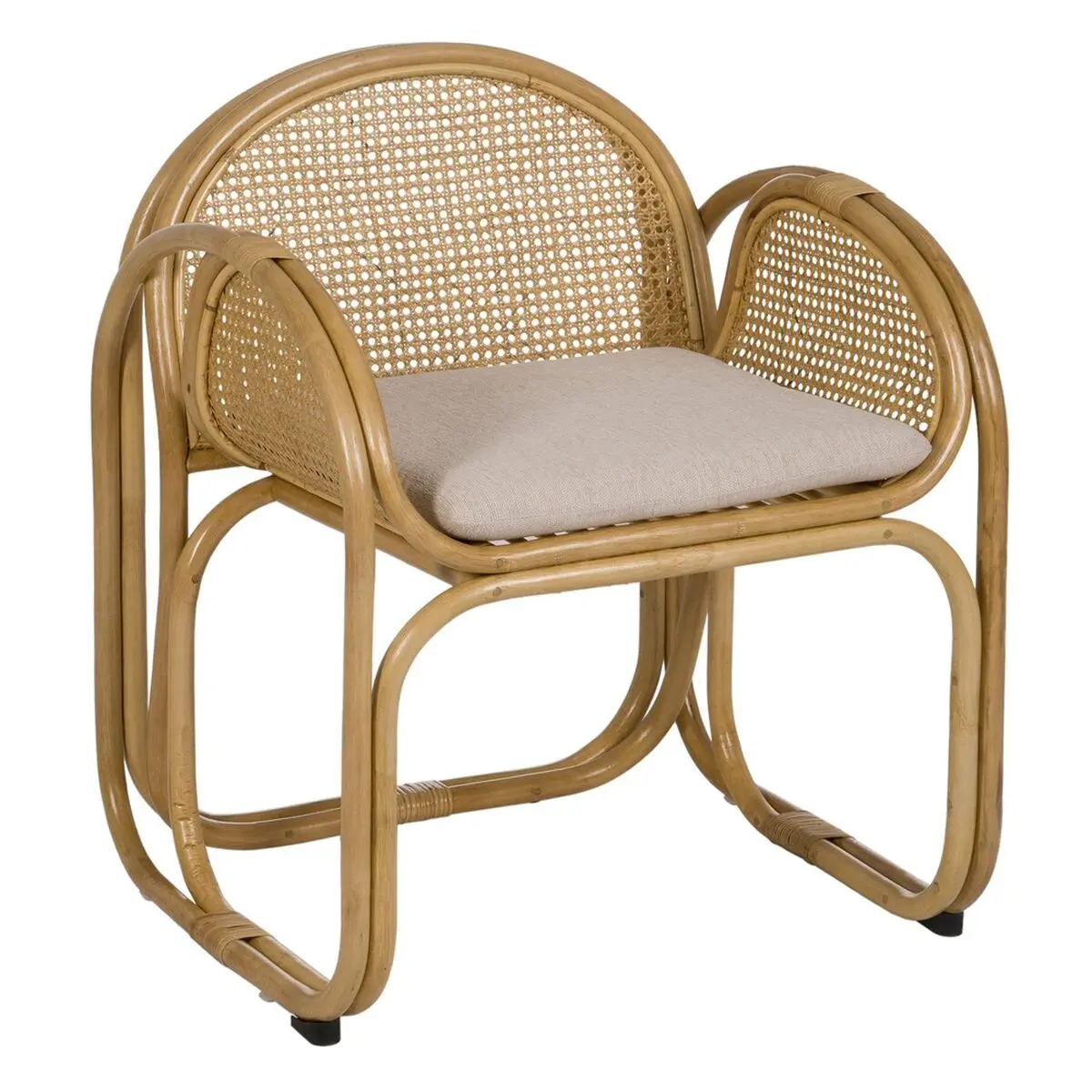 Poltrona Naturale Rattan 63,5 x 58 x 77 cm