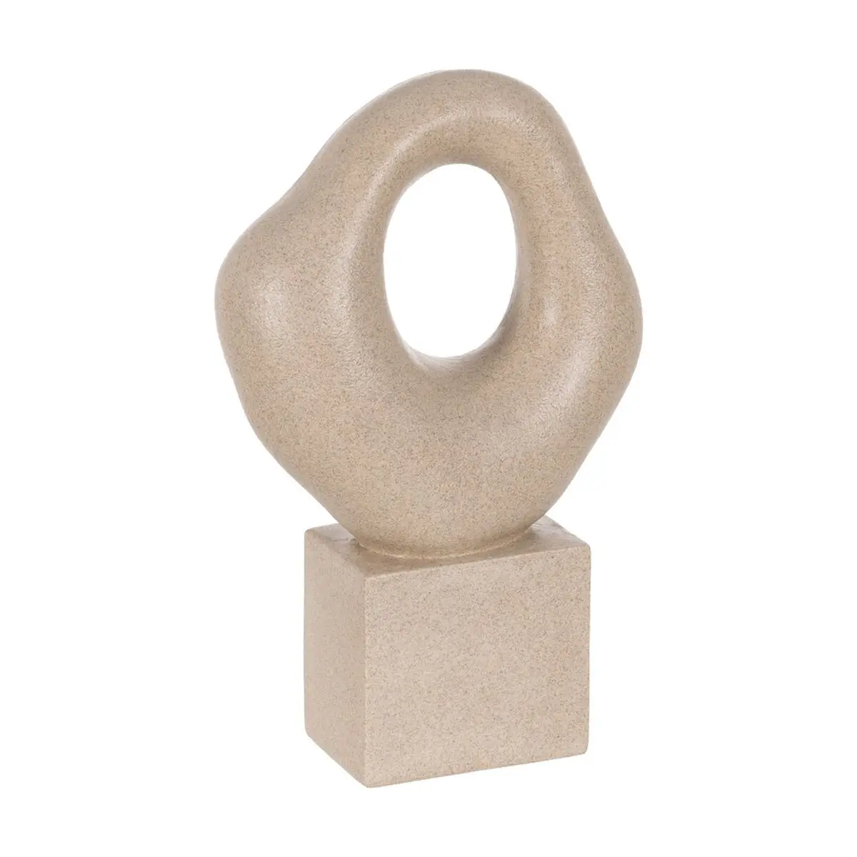 Statua Decorativa Beige Astratto 29 x 12,5 x 44,5 cm